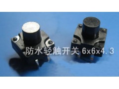 12X12X10防水輕觸開(kāi)關(guān)(DHT-1212F)