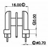 UU-1051/UU-10臥式(2+2PIN)S