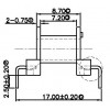 HY-D-111-2/EE-13-1臥式(2+2PIN)