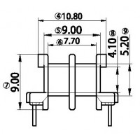 EE11.5/EE11.5臥式(2+2)PIN