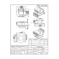 ER2010/ER20立式5+5，側插L腳