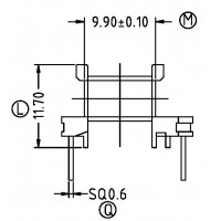 EE-1608/EE-16臥式(4+2PIN)