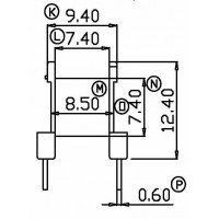 EE-1304/EE13臥式(4+4PIN)