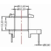 YY-ER-2802/ER-2820立式加寬(5+5PIN)