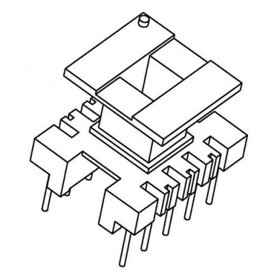 EE-2505/EE-25立式(5+5PIN)加VDE