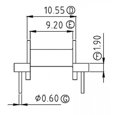 EFD-1504/EFD-15臥式(4+4PIN)