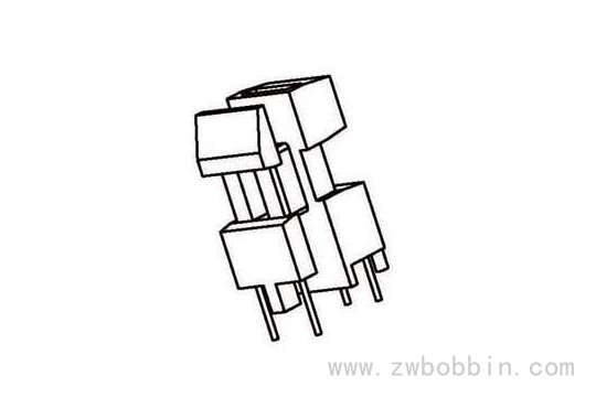 Z-1008/PEE10.2臥式(2+2PIN)