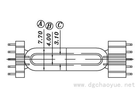 SSY-2601/SMD EDR-26(5+5P)臥式單槽
